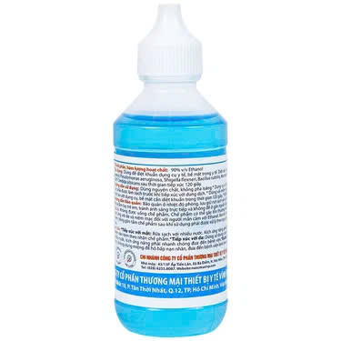 Cồn Xanh 90 độ Vĩnh Phúc hỗ trợ sát trùng vết thương ngoài (60ml)