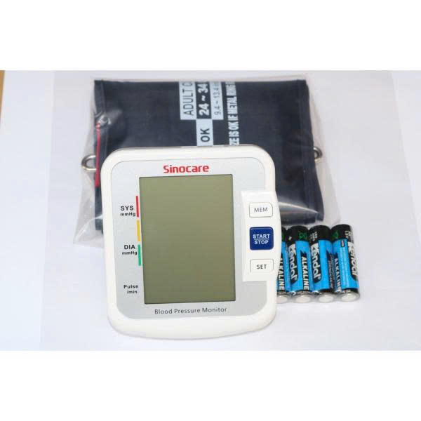 Máy Đo Huyết Áp Điện Tử Bắp Tay Sinocare BA 801 Chính Hãng